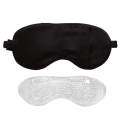 Hot Cold Pack Therapy Gel Beads Silk Eye Mask